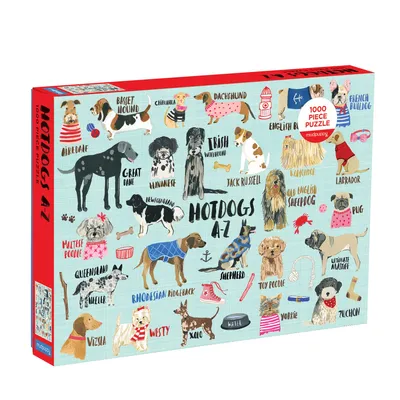 Obrázok produktu pre Galison Puzzle Hotdogy A-Z 1000 dielikov