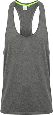 Produktbild von Tombo TL504 | Herren Muscle Vest / Klassischer Muscle-Fit-Schnitt - Farbe: Grey Marl - Größe: XXL