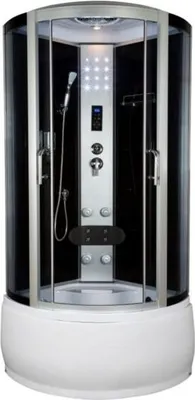 Produktbild von Kabine für Dusche/Massage 90X226 cm/4 mm, SILVER PRIME
