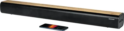 Image de Thomson SB402BT haut-parleur soundbar Noir, Bois 200 W