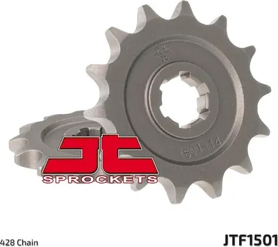 Produktbild von Ritzel JT Sprockets 428 12Z grobverzahnt Ø 14/17 mm JTF1501.12