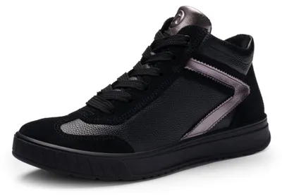 Produktbild von ARA Damen Sneaker Rom schwarz,Graphit Gr. 42