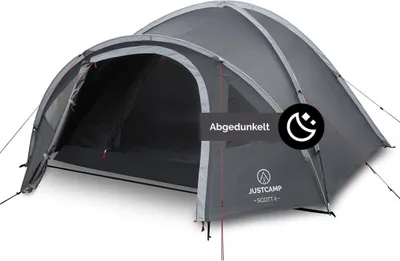 Image de Tente familiale avec auvent - espace nuit obscurci - 3 000 mm de colonne d'eau