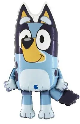 Imagen del producto de Globo de aluminio con forma de Bluey