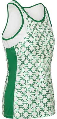 Produktbild von Robey Tennis Dropshot Singlet Damen - Weiß / Grün | Größe: L