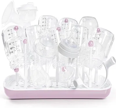 Produktbild von Famanu Abtropfgestell für Babyflaschen - Grau