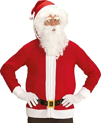 Produktbild von Weihnachtsmann Jacke mit Kapuze XL