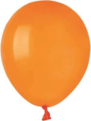 Obrázek produktu pro Balónky latexové MINI - 13 cm  - Oranžová - 1 ks