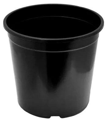 Produktbild von Blumentopf Containertopf Anzuchttopf Pflanztopf Pflanzcontainer Blumenmkübel Schwarz 21cm
