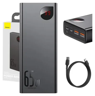 Produktbild von Baseus PPIMDA-D01, 20000 mAh, Polymer, Schwarz