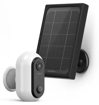 Produktbild von Avidsen Solar-WLAN-Kamera, kompatibel mit Alexa und Google Assistant