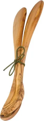 Produktbild von Redecker Salatbesteck Olivenholz klein rund 25 cm