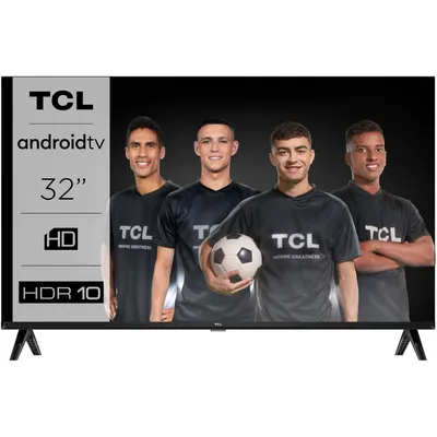 Obrázok produktu pre TCL S54 32S5400A, 81,3 cm (32"), 1366 x 768 px, LED, Smart TV, Wi-Fi, Strieborná