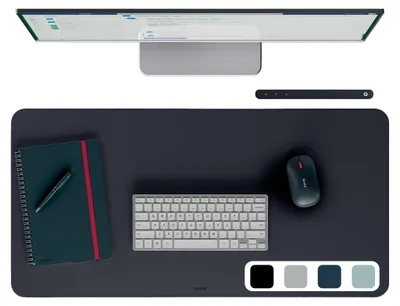 Produktbild von Leitz 53820095, Schwarz, Polyvinylchlorid (PVC), 400 mm, 800 mm, 2 mm, 350 g