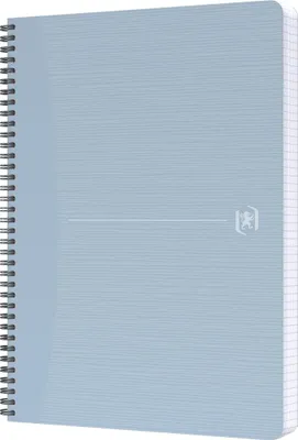 Produktbild von My Rec’Up Spiralbuch - A4 90 Blatt kariert himmelblau. Packung mit 5 Stück