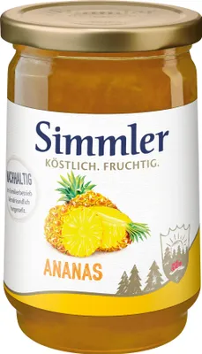 Produktbild von Simmler Ananas-Konfitüre Extra 450g