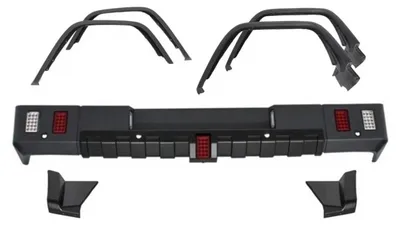 Produktbild von Heckstoßstange & Kotflügelverbreiterung Radkästen für Mercedes G W463 89-13 G63 G65 Look.