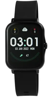 Produktbild von TimeTech Smartwatch mit Silikonarmband