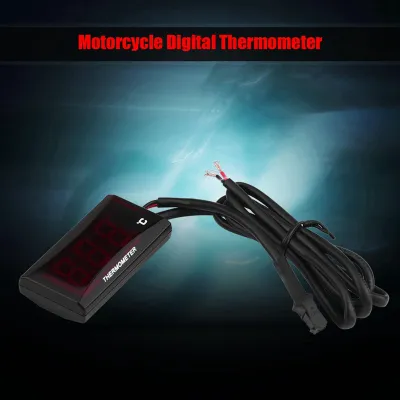 Obrázek produktu pro Univerzální digitální teploměr pro motocykly Měřič teploty vody pro závodní skútr