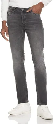 Produktbild von Jack & Jones 12159030, Schwarz, Grau, Jeans, Baumwolle, Elasthan, Polyester, Nicht bleichen, Natürliche Trocknung, Nicht chemisch reinigen