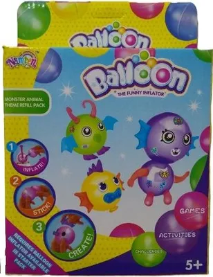 Zdjęcie produktu dla zestaw kreatywny balony do modelowania zrób to sam - zwierzaki G123316