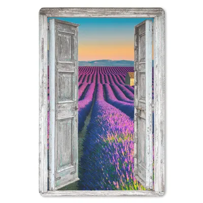 Produktbild von MuchoWow® Mauspad Mousepad Lavendel - Sommer - Ausblick - Blumen 18x27 cm - Mousepads - Maus Mat - Pad - Mausunterlage