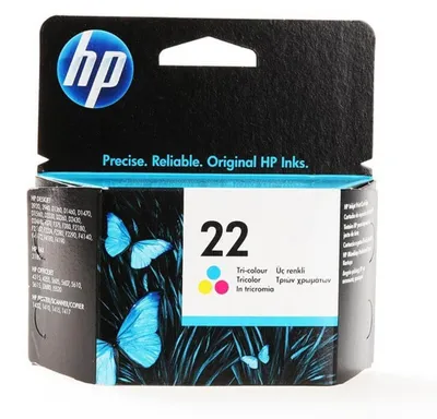 Produktbild von HP Tinte 22 C9352AE Cyan. Magenta. Gelb