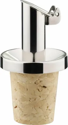 Produktbild von Westmark Ausgießer Inox Öl-Spezial, Naturkork, Metallkläppchen, 47802180