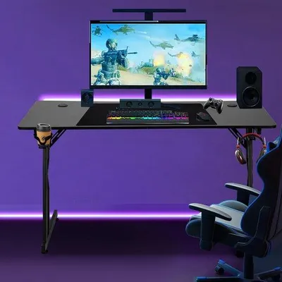 Produktbild von Gaming-Desk,120x60 cm,Inkl. RGB-Tastatur, Computertisch