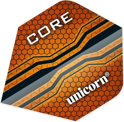Image de Unicorn - Fléchettes pour fléchettes "Core .75 Plus" RD1885 (Taille unique) (Orange)