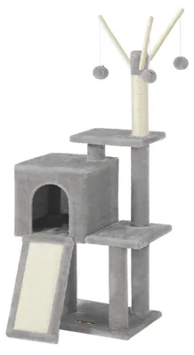 Productafbeelding van Kattenboom met speelgoed en krabplank - Ideaal voor huiskatten