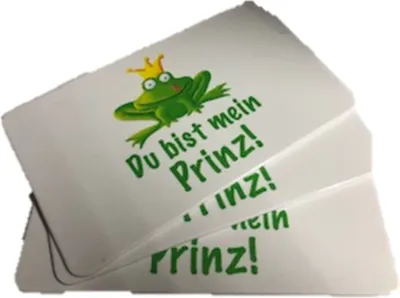 Produktbild von Vesperbrett mit König Frosch Motiv, 3er Set