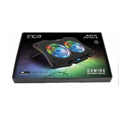 Immagine prodotto di INCA INC-606TGS INCA Notebook Kühler INC-606TGS  LCD-Bedienfeld, 10-18" retail