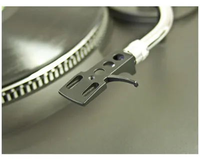 Produktbild von analogis Headshell »HS-10«, schwarz Aluminium, Gewicht 9 g