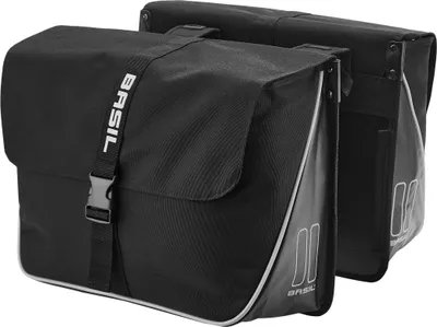 Produktbild von Basil Forte Doppelte Fahrradreisetasche Black 35 L
