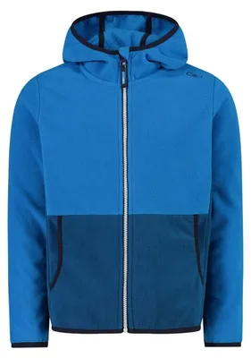 Immagine prodotto di CMP - Giacca per bambini con cappuccio fisso, colore blu, taglia 104