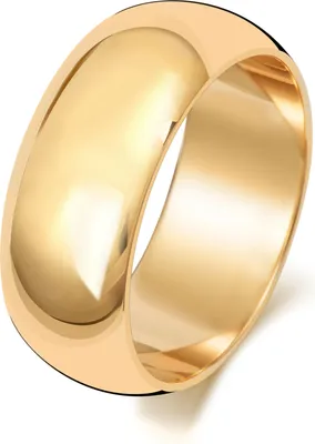 Produktbild von Schwerer 9 Karat (375) Gold 8mm D-Form Herren/Damen - Trauring/Ehering/Hochzeitsring, 65 (20.7); TRS190029KYRSW