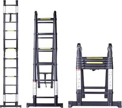 Produktbild von Aluminium-Aufstelldocker mit Seitenstabilisator, collapsierbar, 3,8 Meter