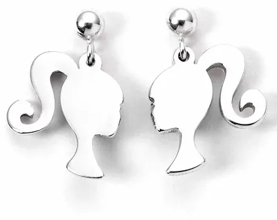 Produktbild von Carat Shop, The Barbie Stud Ohrringe Silhouette (Sterling Silber)