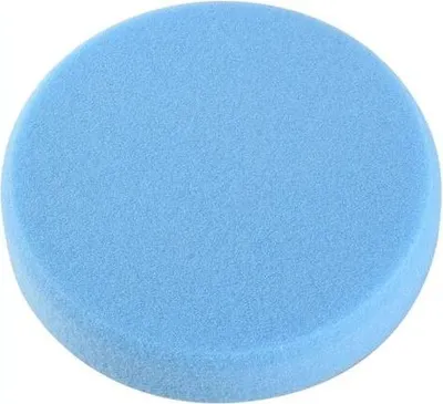 Zdjęcie produktu dla Piankowa tarcza polerska T60, niebieska, W150x30mm, rzep
