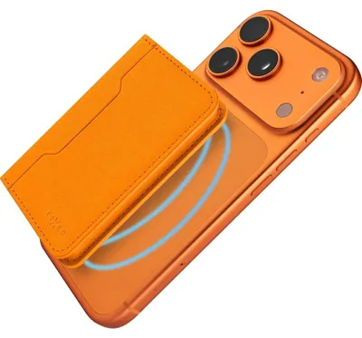 Produktbild von Kartenetui mit MagSafe, Fixed MagWallet Fold, Orange