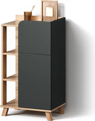 Produktbild von Unterschrank Livinity Marano Anthrazit 50 x 90 cm mit Tür und Schublade, Model 52952