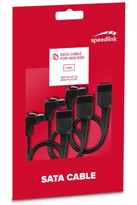Produktbild von SPEEDLINK SATA 3 data cable for HDD/SSD, 0,45m