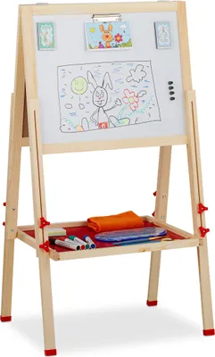 Produktbild von deska dziecięca relaxdays 49,0 x 39,0 cm biała/zielona