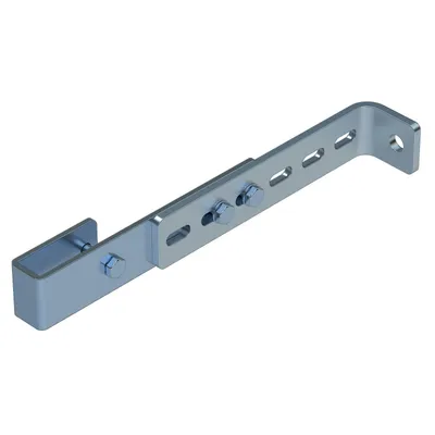 Produktbild von Zarges Wandhalter verstellbar 150-300mm Edelstahl für Schachtleitern