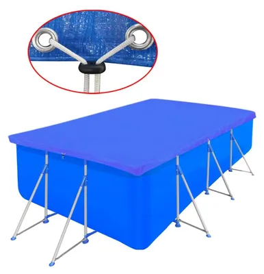 Obrázek produktu pro kryt bazénu vidaXL PE obdélníkový 90 g/m2 400x207 cm