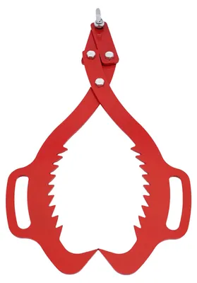 Produktbild von Holzgreifer mit Rutschschutz - Stammheber-Zange - Schwerlast - Maulöffnung 63,5 cm
