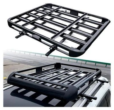 Produktbild von Universal Dachgepäckträger für Autos, geeignet für alle SUV-Modelle, 127 * 97 cm, maximale Tragfähigkeit 68 kg