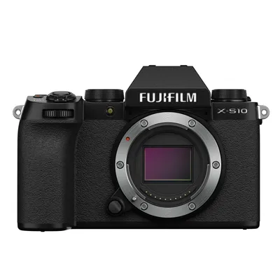 Produktbild von Fujifilm X S10, 26,1 MP, 6240 x 4160 Pixel, X-Trans CMOS 4, 4K Ultra HD, Touchscreen, Schwarz