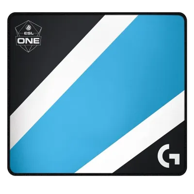 Produktbild von LOGITECH G640 CLOTH GAMING MOUSEPAD ESL EDITION (943-000105), Farbe:Blau/Schwarz